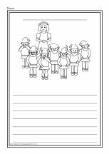 Snow White and the Seven Dwarfs colour and write worksheets (SB6180 ...