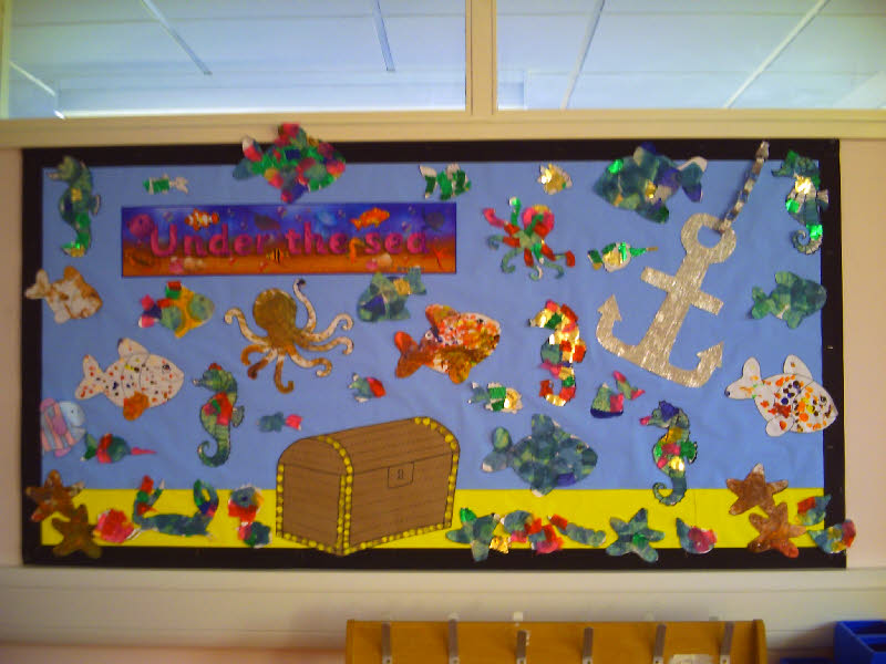 Under the Sea classroom display photo Photo gallery SparkleBox