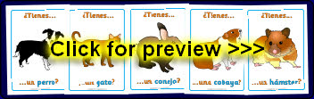 Spanish Foreign Language (MFL) Primary Teaching Resources & Printables