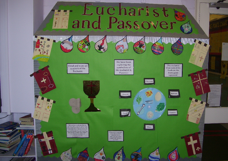 Eucharist and Passover classroom display photo Photo gallery SparkleBox