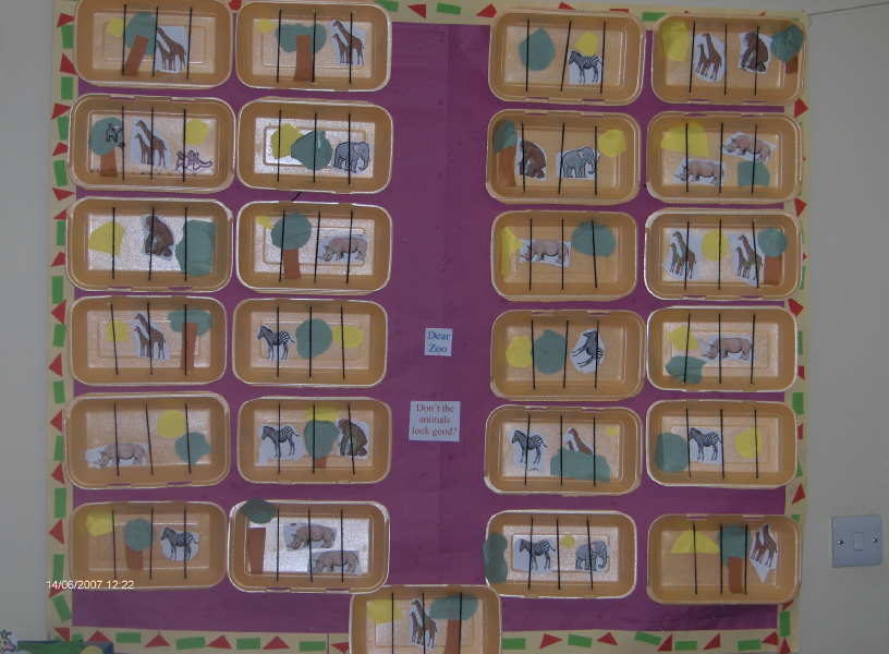 Dear Zoo Classroom Display Photo SparkleBox