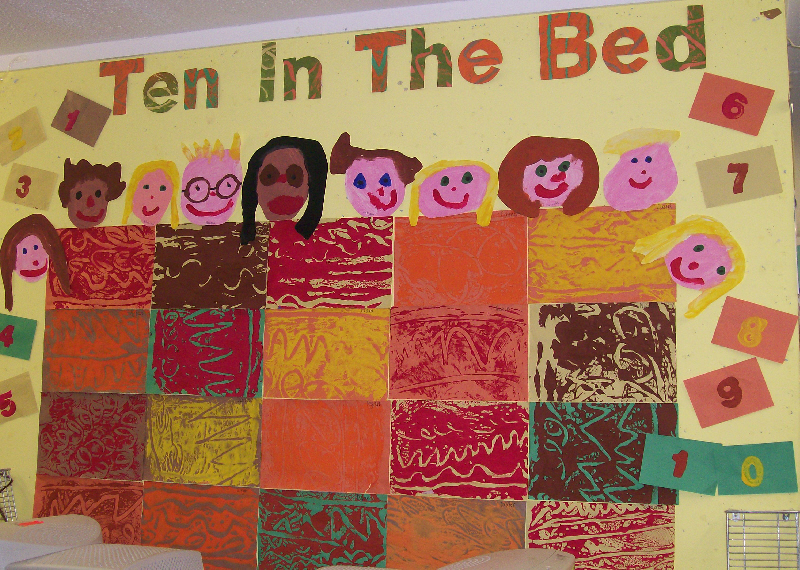 Ten in the bed classroom display photo - Photo gallery - SparkleBox