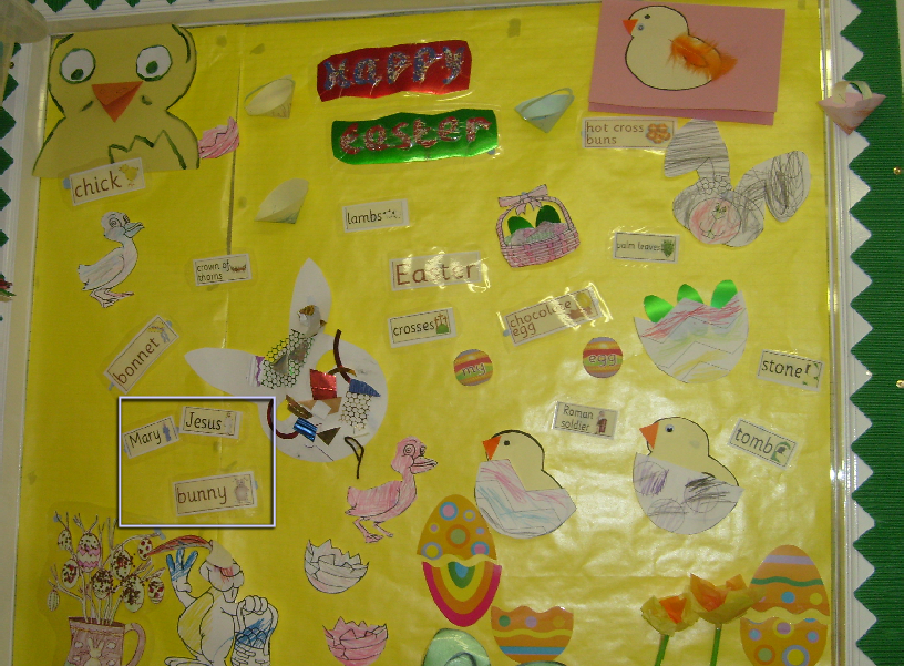 Easter Classroom Display Photo SparkleBox