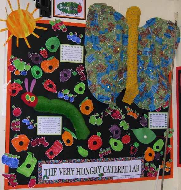 The Very Hungry Caterpillar classroom display photo Photo gallery