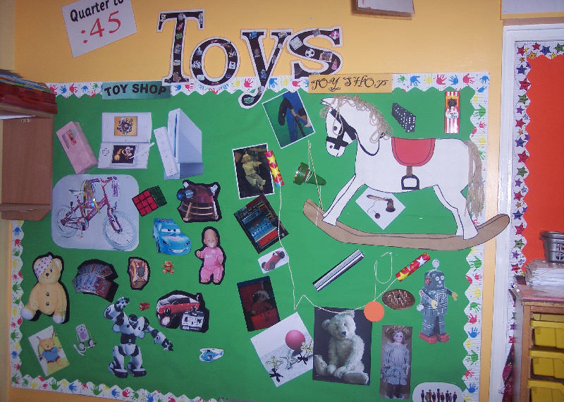 Toys old and new classroom display photo Photo gallery SparkleBox
