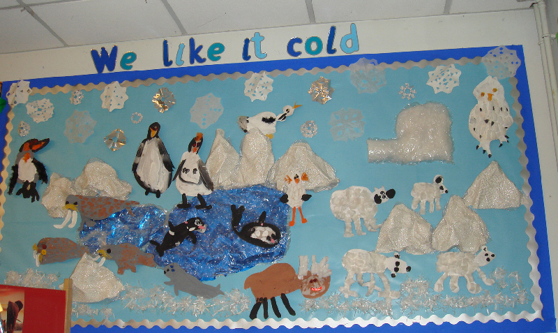 We like it cold classroom display photo - Photo gallery - SparkleBox