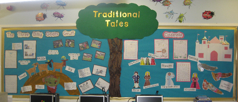 Traditional tales classroom display photo - Photo gallery - SparkleBox
