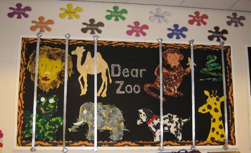 Dear Zoo classroom display photo - Photo gallery - SparkleBox