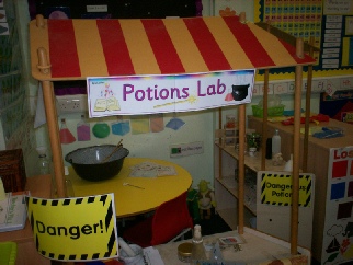 Potions Lab Role-Play Area