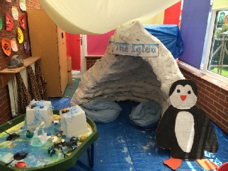 Igloo Made from Milk Bottles