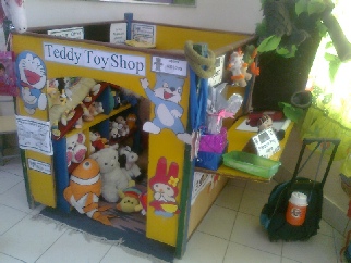 Teddy Toy Shop Role-Play Area