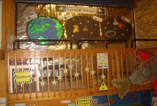 Spaceship Role-Play Area