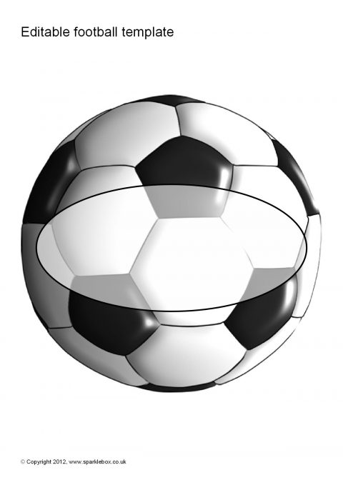 football-template-free-printable
