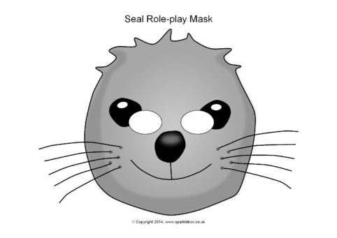 Seal RolePlay Mask SB10264  SparkleBox