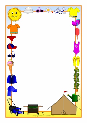 Summer holiday homework design image