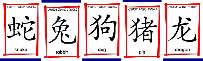 Chinese year sparklebox classroom display advertisements displays Chinese Zodiac symbols posters (SB2010) - SparkleBox