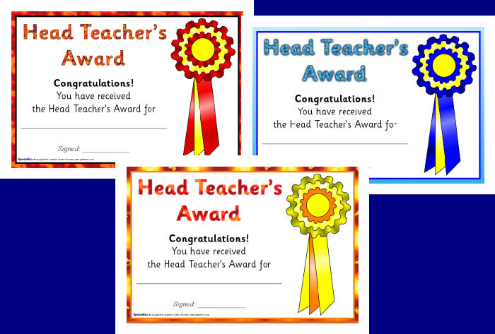 Soccer Award Certificates
