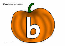 Alphabet on pumpkins (SB3025) - SparkleBox