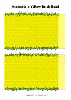 Assemble a Yellow Brick Road (SB3573) - SparkleBox