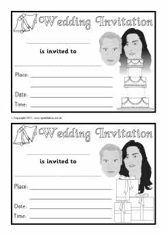 Royal wedding invitation templates (SB4159) - SparkleBox