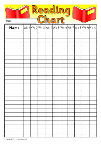 Homework record sheet picture