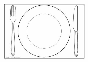 pp&l locations bill payment templates SparkleBox A4 (SB4904) plate editable Dinner
