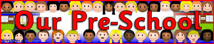 Our Preschool display banners (SB5076) - SparkleBox