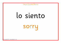 Spanish word and phrase posters (SB6114) - SparkleBox