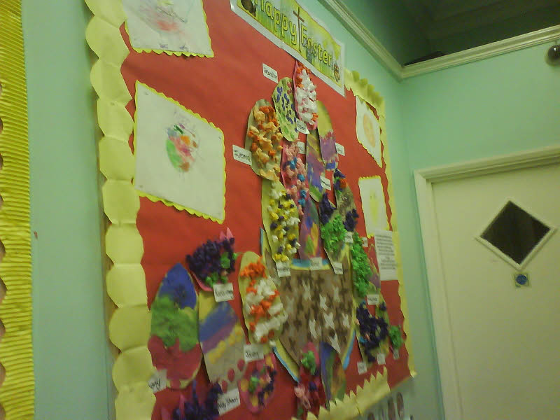 Easter basket classroom display photo Photo gallery SparkleBox