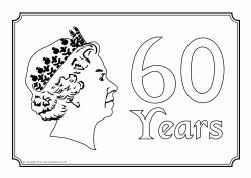 Diamond Jubilee colouring sheets (SB7833) - SparkleBox