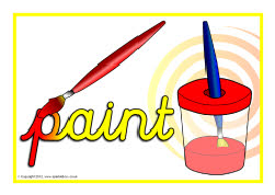 Modelling Area signs - cursive (SB8979) - SparkleBox