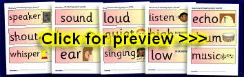 Sound and Hearing Primary Teaching Resources and Printables - SparkleBox