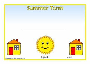 Homework certificates sparklebox picture