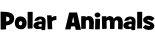 Polar Animals