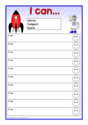 Target Sticker Chart