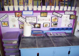 Chinese Restaurant Playdough Area 