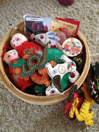 Chinese Treasure Basket