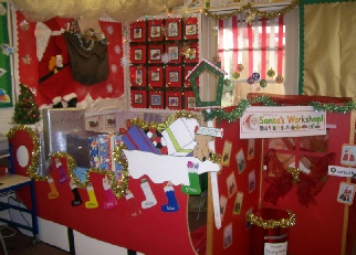 Santa’s Workshop Role-Play Area