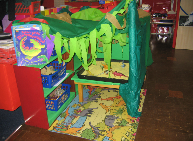 Dinosaurs Small World Classroom Role-Play Photo - SparkleBox