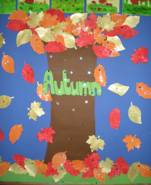 Autumn Classroom Display Photo SparkleBox