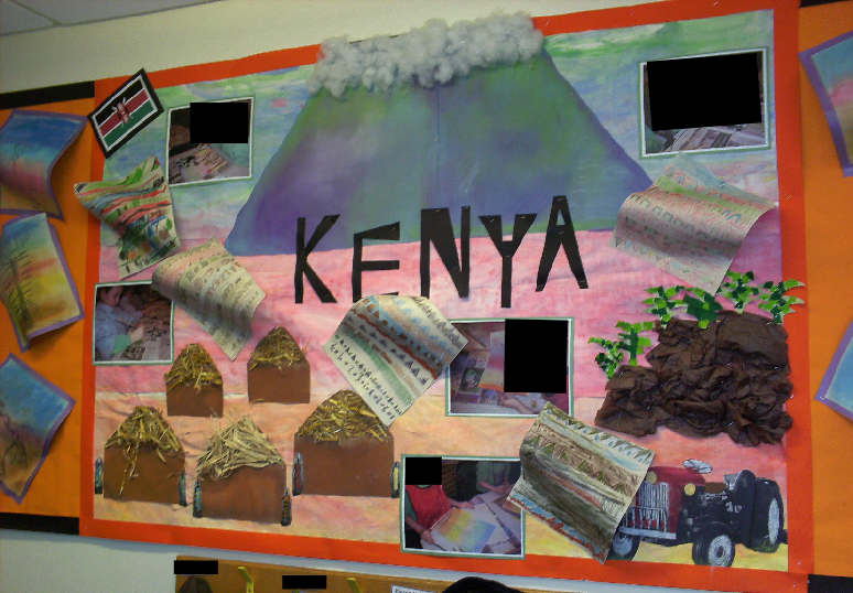 Kenya Classroom Display Photo SparkleBox