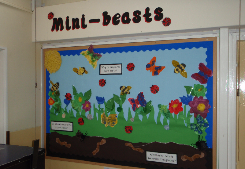 Minibeasts Classroom Display Photo SparkleBox