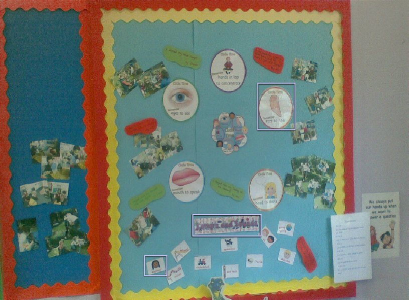 Circle Time Board Classroom Display Photo SparkleBox