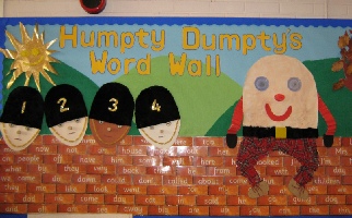 Humpty Dumpty’s Word Wall