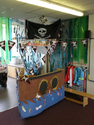 Pirate Ship Role-Play Area