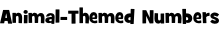 Animal-Themed Numbers
