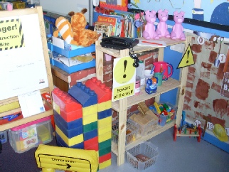 Three Pigs Construction Site Role-Play Area