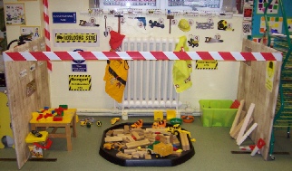 Construction Site Role-Play Area