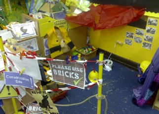 Construction Site Role-Play Area