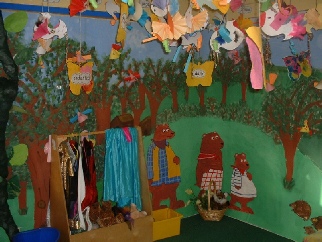 Three Bears Role-Play Area